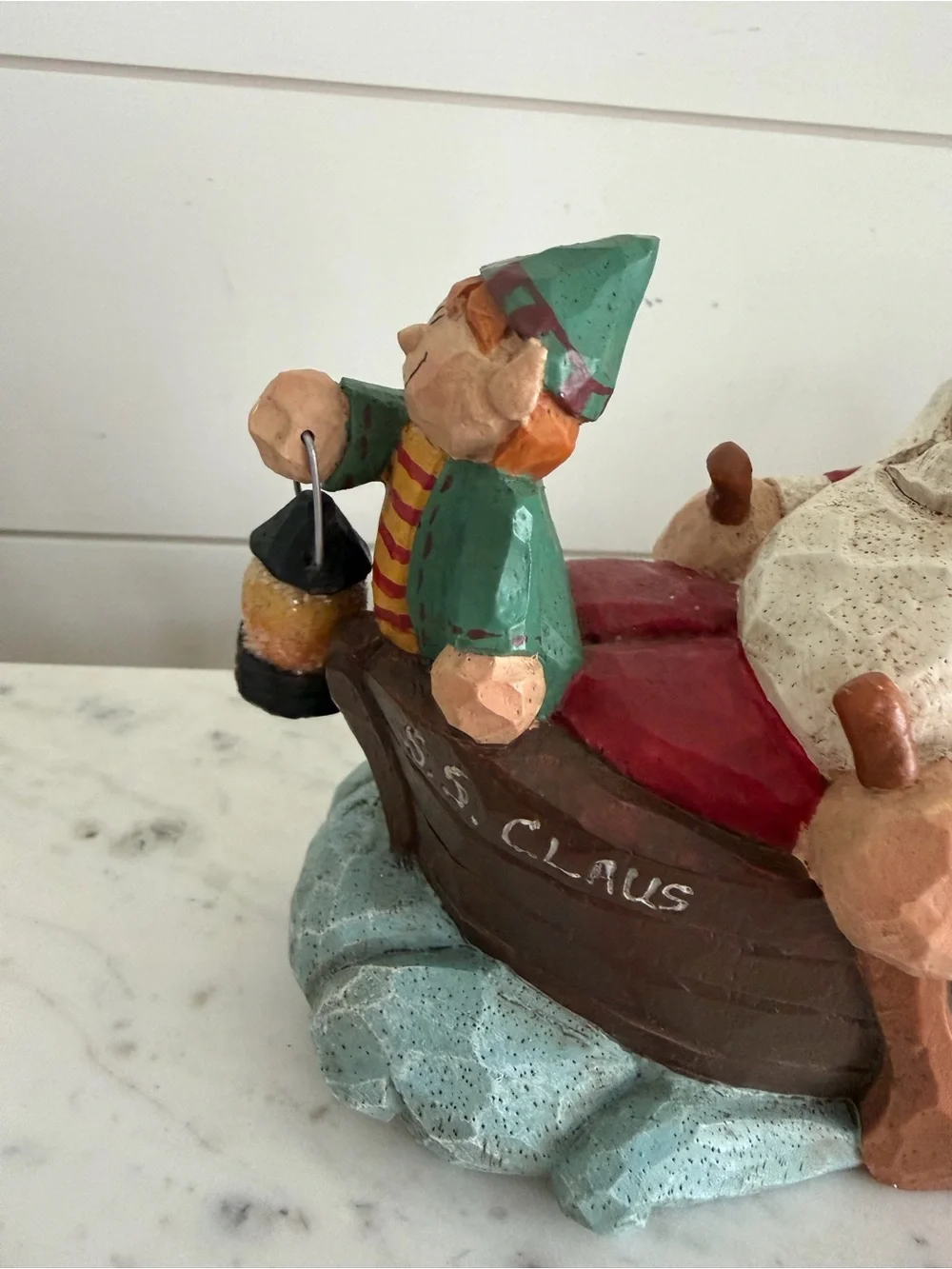 Eddie Walker SS Claus 2002 Limited Edition Santa Boat Midwest Cannon Falls